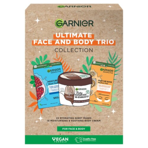 Garnier Ultimate Face & Body Trio Xm (414 g)