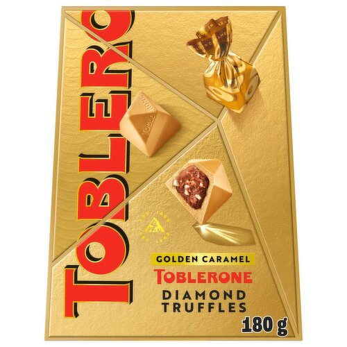 Toblerone Golden Caramel Truffles Chocolate Box (180 g)