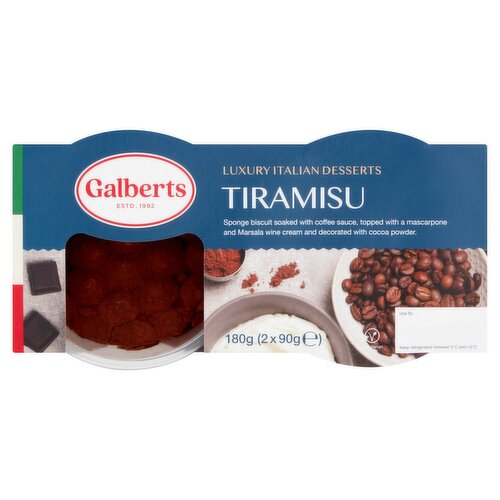 Galberts Twin Pack Tiramisu (90 g)