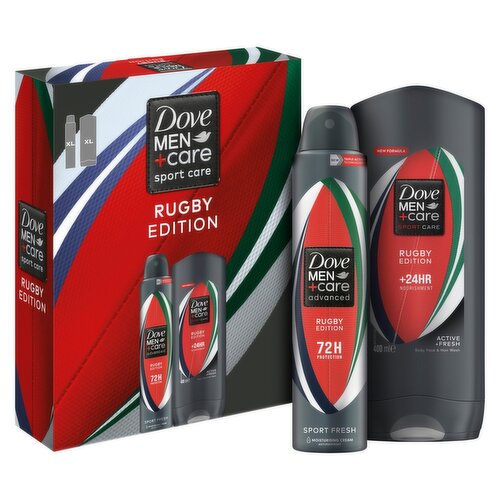 Dove M+c Xl Rugby Ltd Ed Duo Gift Set (530 g)