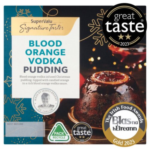 SuperValu Signature Tastes Blood Orange & Vodka Pudding (400 g)