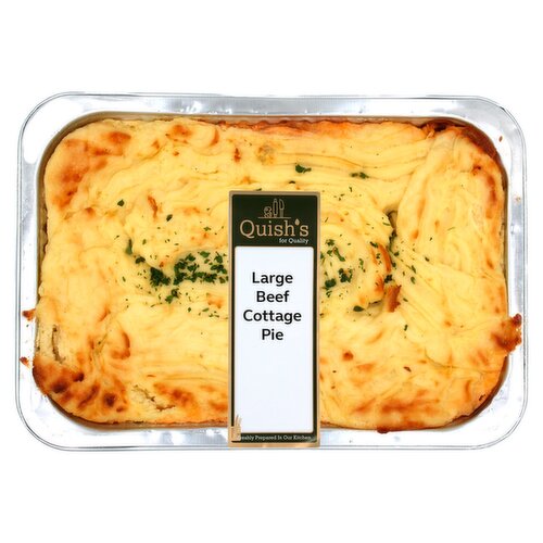 Quish's Large Beef Cottage Pie (1 Piece)