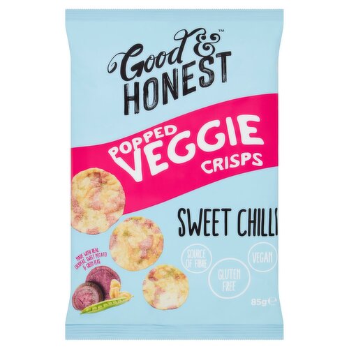 Good & Honest Sweet Chilli Popped Veggie Crisps (85 g)