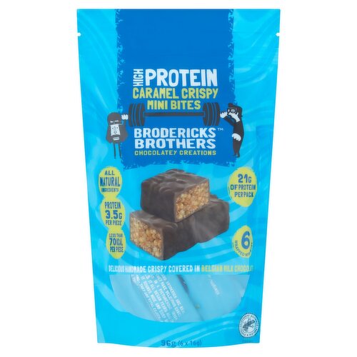 Brodericks Protein Caramel Crispy Pouch (96 g)