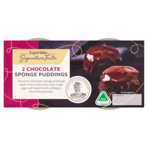 SuperValu Signature Tastes Chocolate Duo Puddings (200 g)