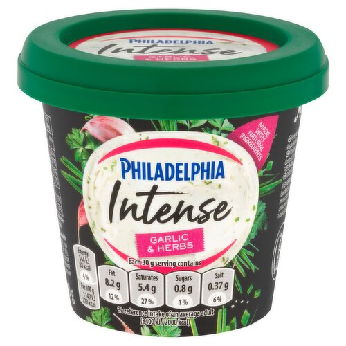Philadelphia Intense Garlic & Herb (140 g)
