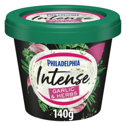 Philadelphia Intense Garlic & Herb (140 g)