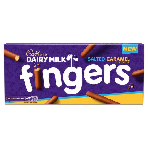 Cadbury Salted Caramel Fingers (114 g)