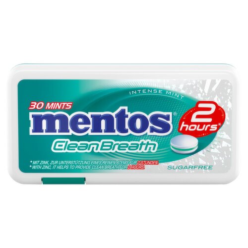 Mentos Cleanbreath Intense Mint (21 g)