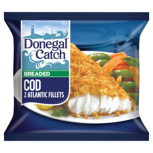 Donegal Catch 2 Breaded Cod Fillets (200 g)