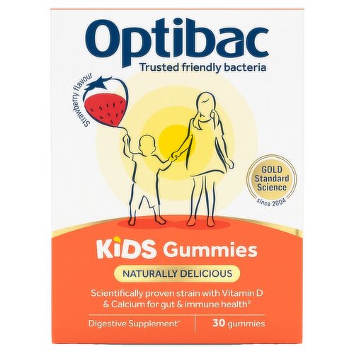 Optibac Strawberry Kids Gummies (30 Piece)