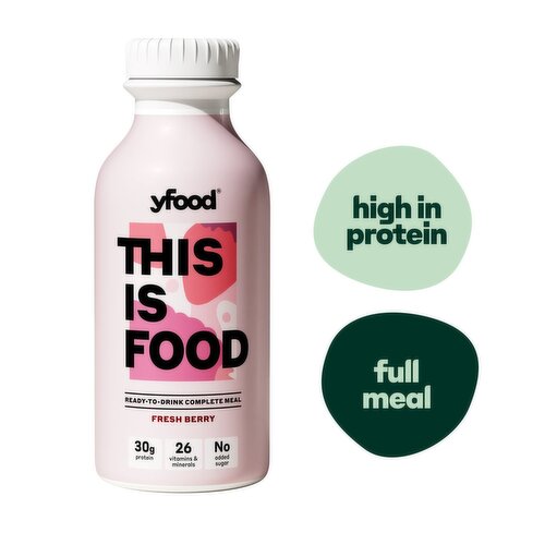 Yfood This Is Food Total Meal Drink Fresh Berry (500 ml)