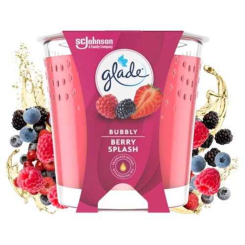 Glade Small Candle Berry Pop (129 g)