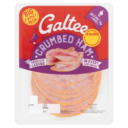 Galtee Big Buy Ham Crumbed (260 g)