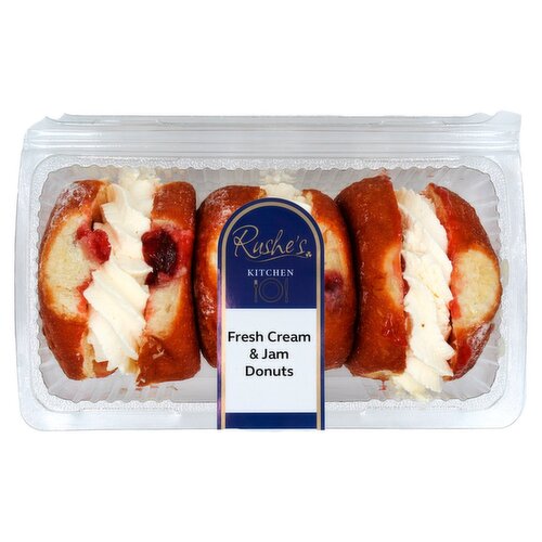 RUSHES TRIPLE PK CREAM DONUTS** (1 Piece)