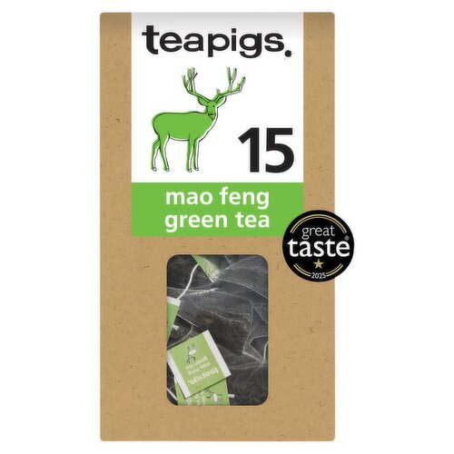 Teapigs Mao Feng Green Tea (15 Piece)