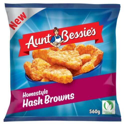 Aunt Bessies Hash Browns (560 g)