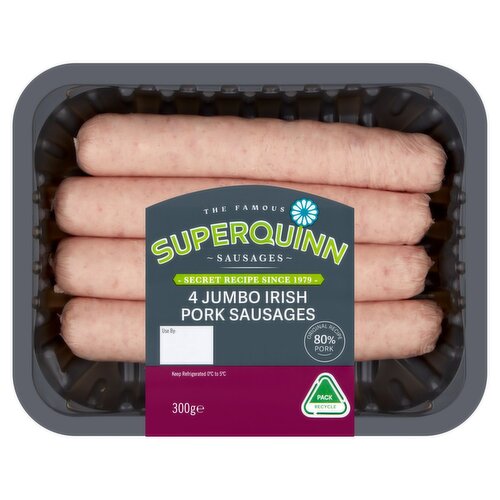 Superquinn Jumbo Pork Sausages (300 g)