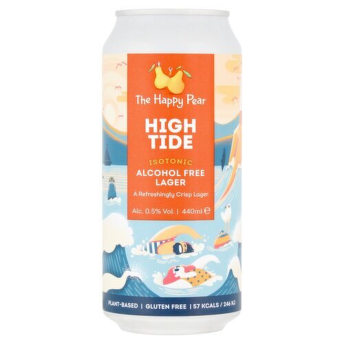 The Happy Pear Alcohol Free High Tide Lager (440 ml)