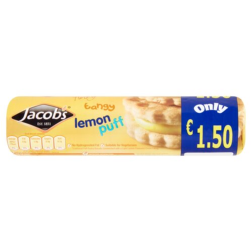 Jacob's Lemon Puff (200 g)