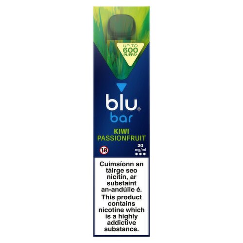 Blu Bar Kiwi Passionfruit (1 Piece)