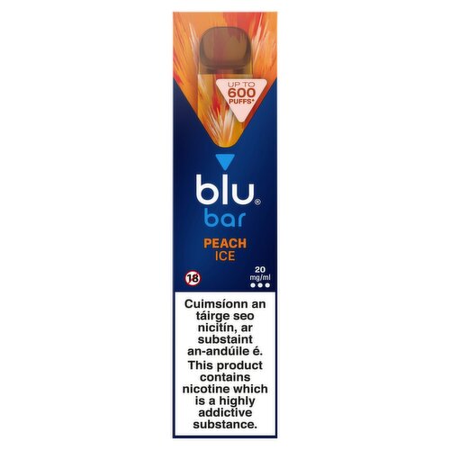 Blu Bar Peach Ice 20mg/ml (1 Piece)