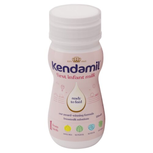 Kendamil Kendamil First Infant Milk Ready To Feed (250 ml), 0.25 Litre 