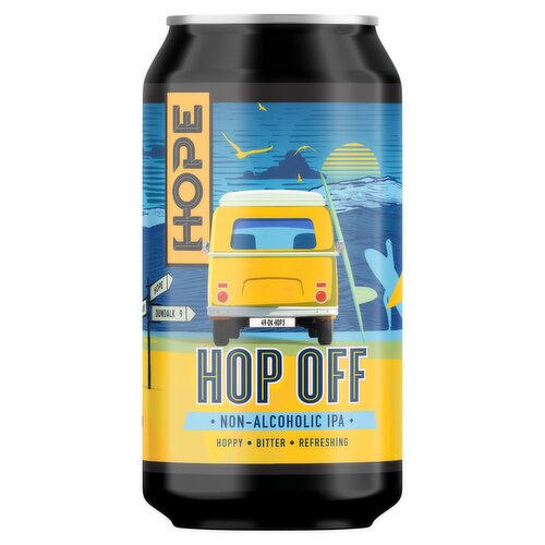 Hope Beer Hop Off Non Alcoholic Beer Can (330 ml)