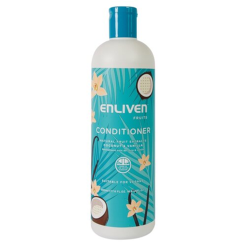 Enliven Naturals Conditioner Coconut & Vanilla (500 ml)