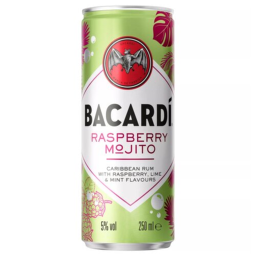 Bacardi Raspberry Mojito (250 ml)