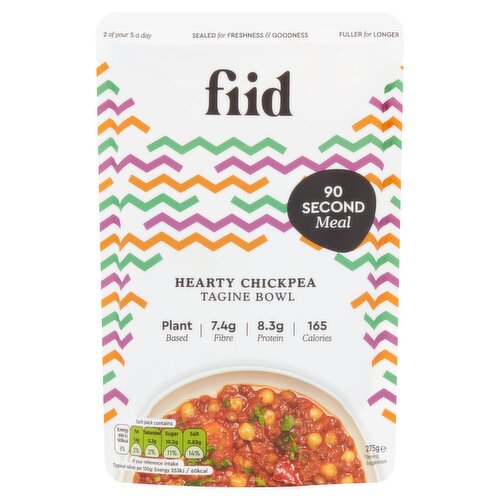 FIID Hearty Chickpea Tagine Bowl (275 g)