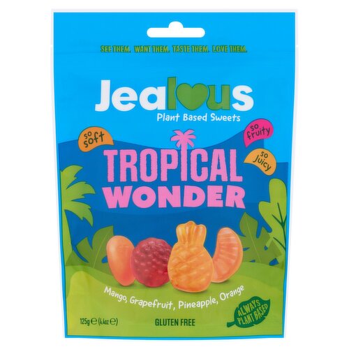 Jealous Sweets Tropical Wonder Share Bag (125 g)