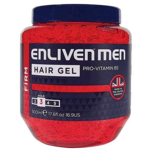 Enliven Firm Hair Gel Pro-Vitamin B5 (500 ml)