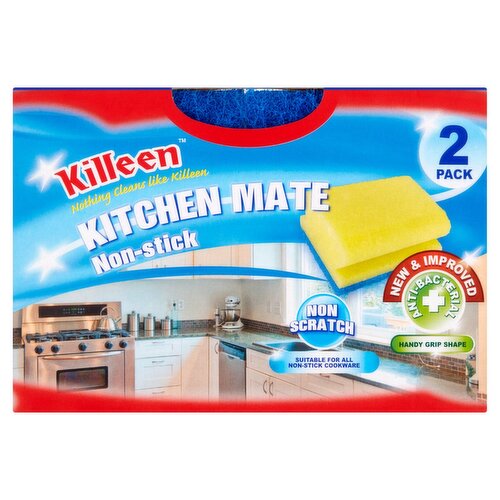 Killeen Kitchen Mate Scourer 2 Pack (2 Piece)