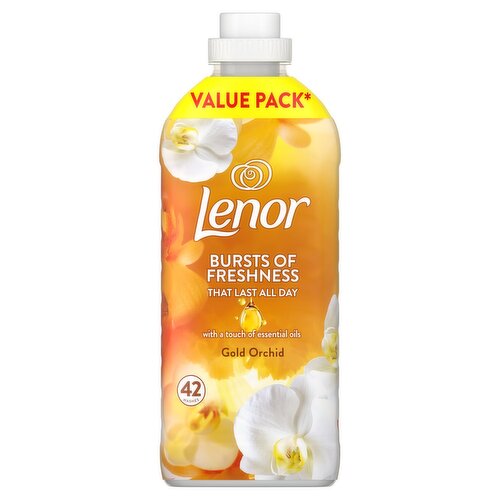 Lenor Gold Orchid Fabric Conditioner 42 Wash Value Pack (1.3 L)