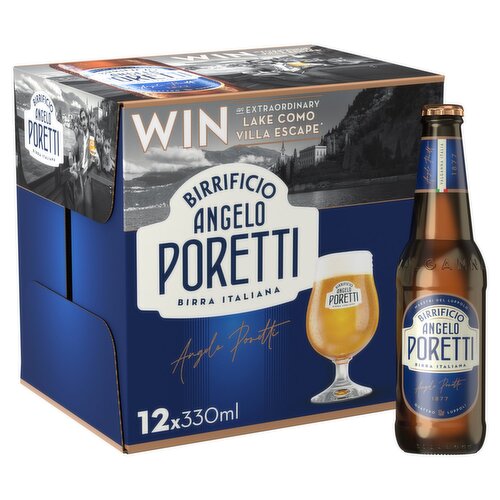 Angelo Poretti Birra Italia Bottle 12 Pack (330 ml)