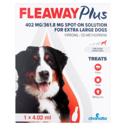 Fleaway Plus Extra Large Dogs 1 Pack (4.02 ml)