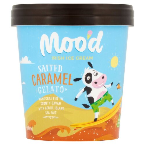 Moo'd Salted Caramel Ice Cream (460 ml)