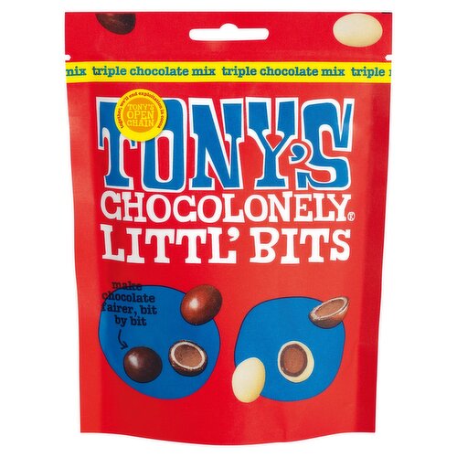 Tony's Chocolonely Littl' Bits Triple Chocolate Mix Pouch (100 g)