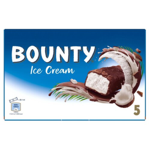 Bounty Ice Cream 5 Pack (50.1 ml)