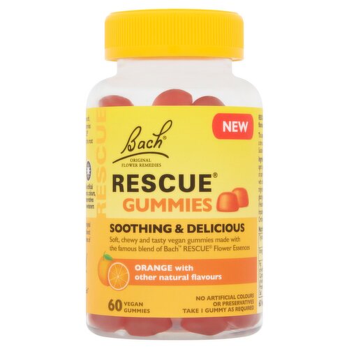 Bach Rescue Remedy Orange Day Gummies (60 Piece)