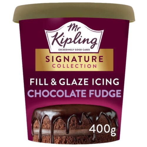 Mr Kipling Chocolate Fudge Fill & Glaze Icing (400 g)