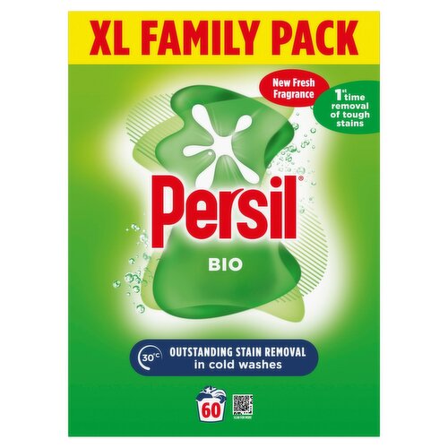Persil Bio Laundry Powder 60 Wash XL Family Pack (3 kg)