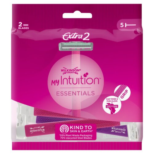 Wilkinson Sword Intuition Essentials Extra 2 Blade 5 Pack (1 Piece)