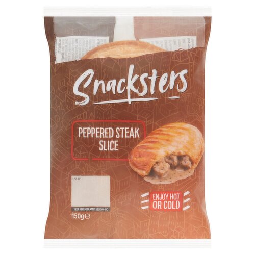 Snacksters Peppered Steak Slice (150 g)