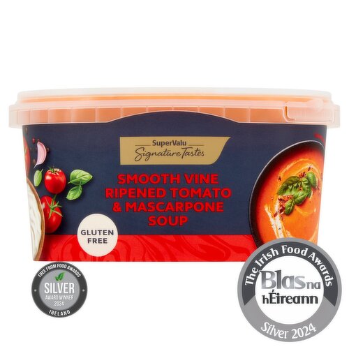 SuperValu Signature Tastes Smooth Vine Ripened Tomato & Mascarpone Soup (400 g)