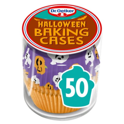 Dr. Oetker Halloween Baking Cases (50 Piece)