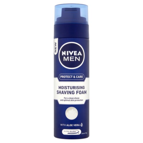 Nivea Men Aloe Vera Moisturising Shave Foam (200 ml)