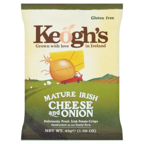 Keogh's Mature Irish Cheese & Onion Crisps (45 g)