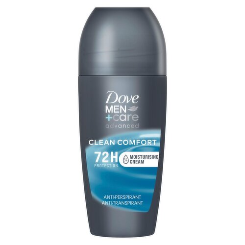 Dove For Men Clean Comfort 72 Hour Antiperspirant Roll On (50 ml)